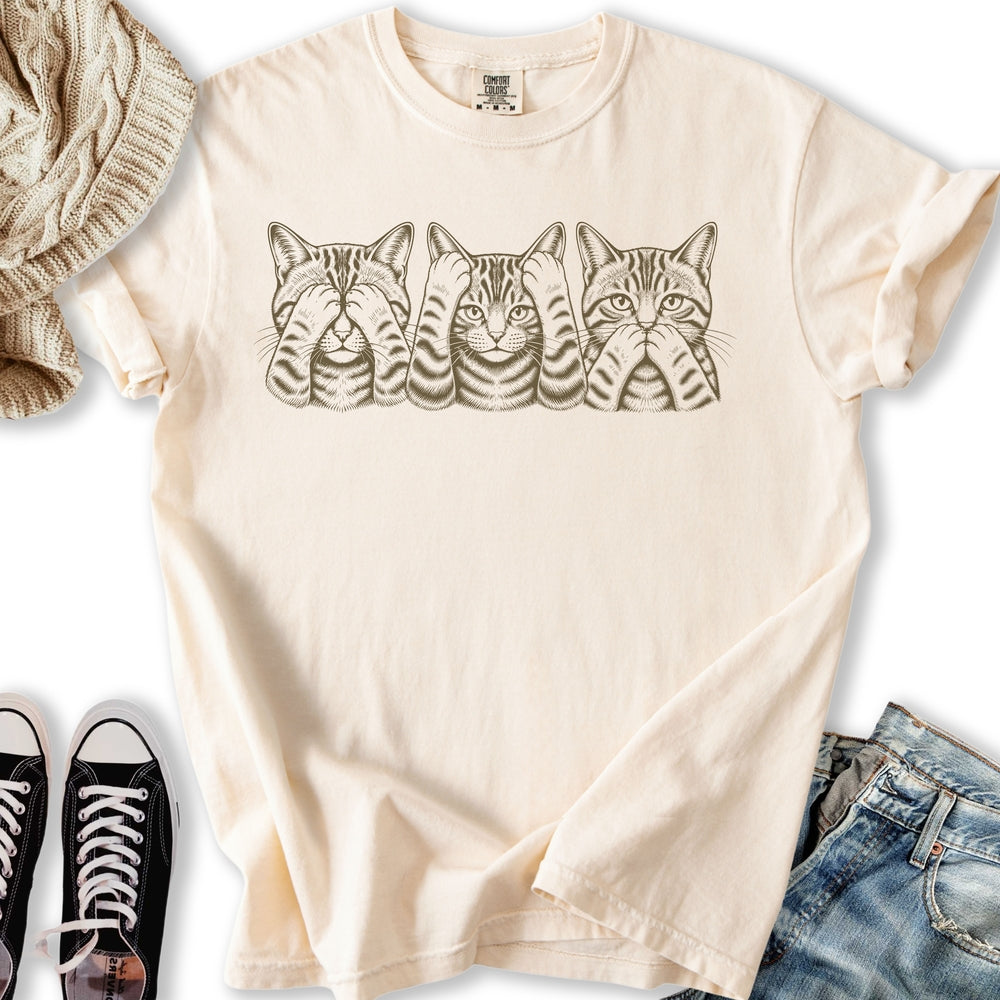No Evil Cats T-Shirt