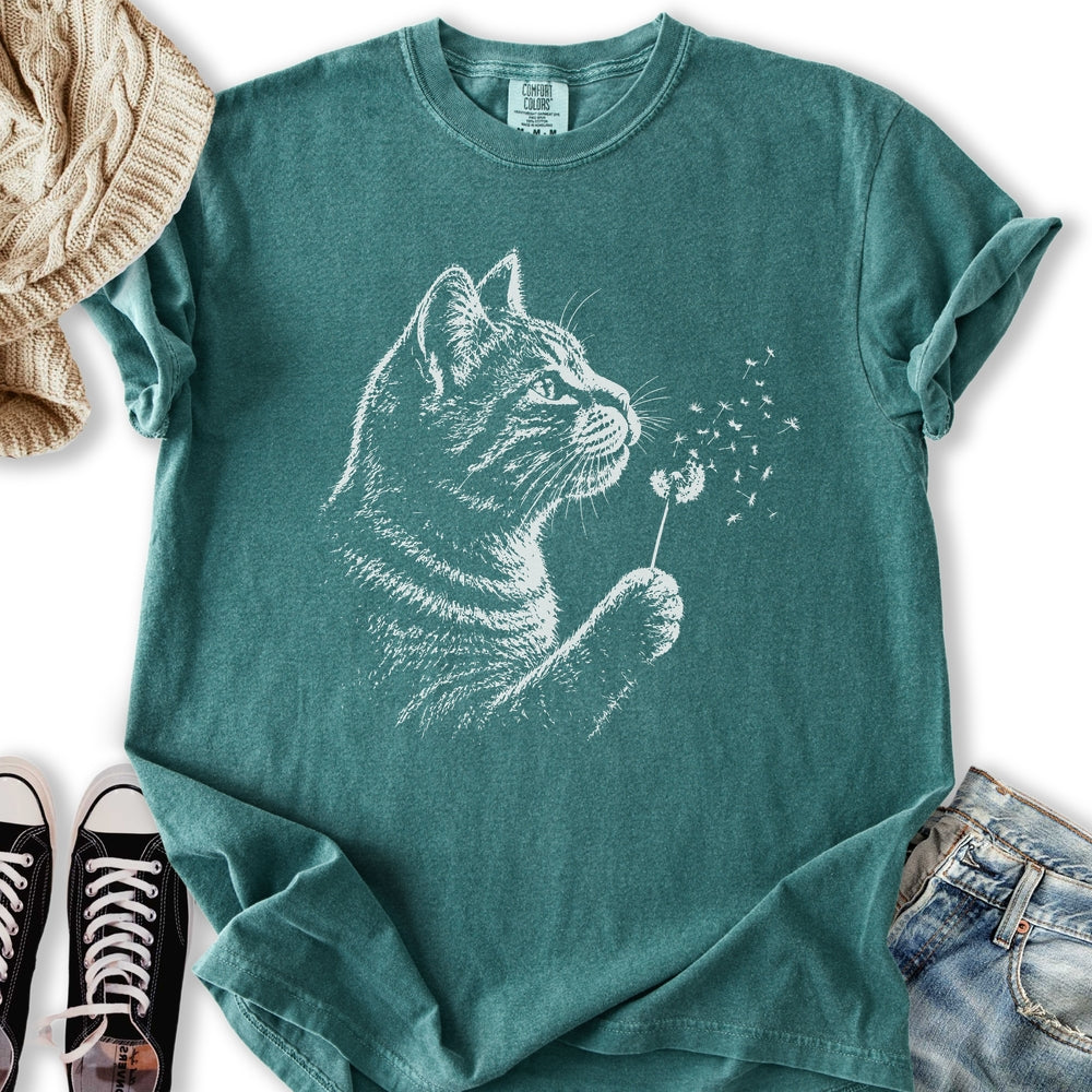 Dandelion Cat T-Shirt