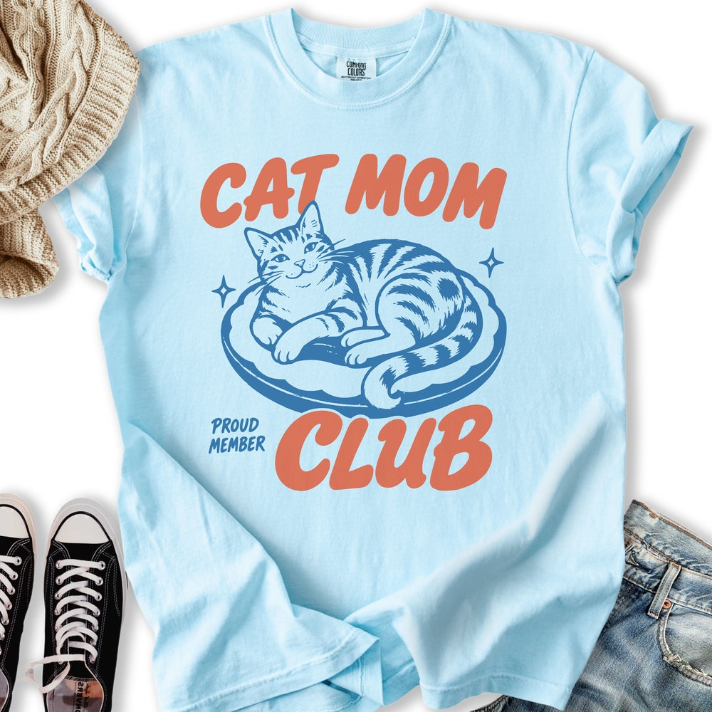 Cat Mom Club Member T-Shirt