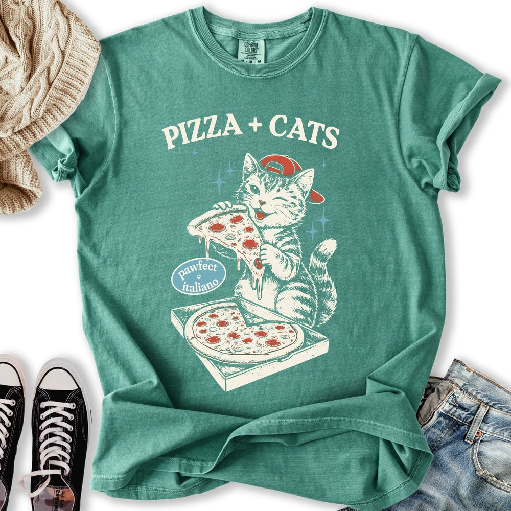 Pizza and Cats T-Shirt