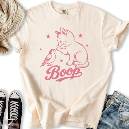Kitten Bird Boop T-Shirt