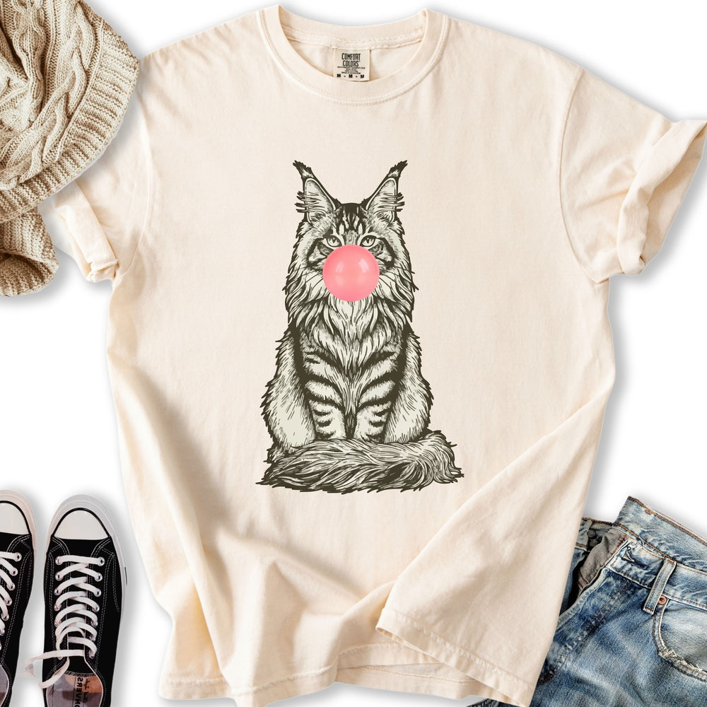 Maine Coon Bubblegum T-Shirt