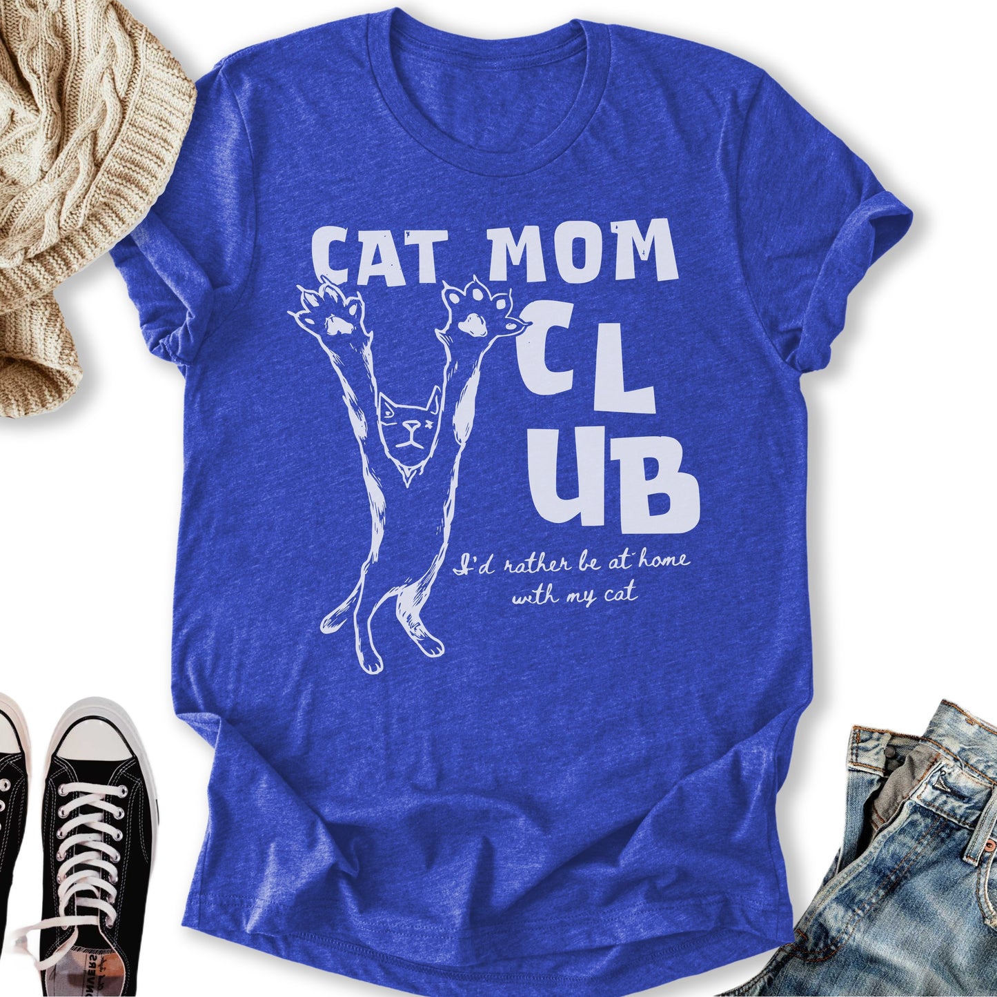 Cat Mom Club II T-Shirt