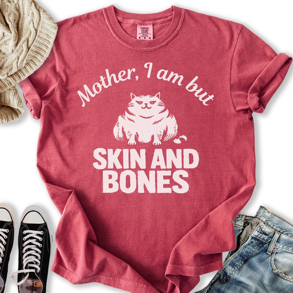 Skin and Bones Cat T-Shirt