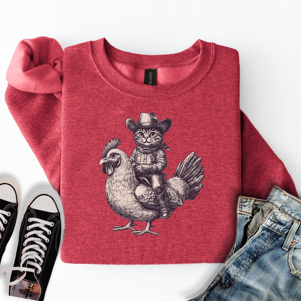 Cat Chicken Sweatshirt