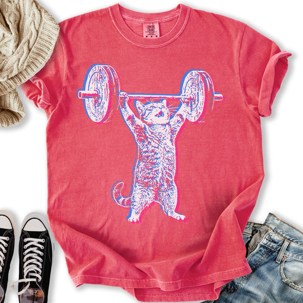 Glitch Lifter Cat T-Shirt