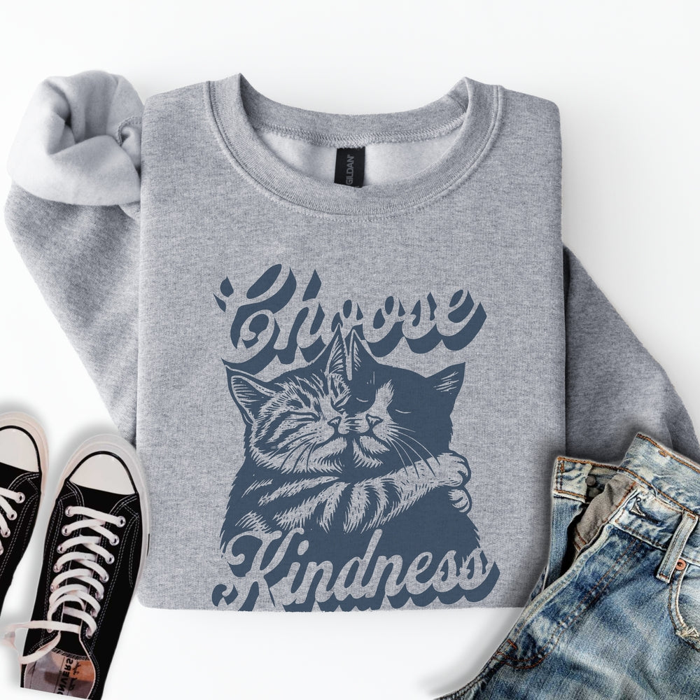 Choose Kindness Cats Sweatshirt