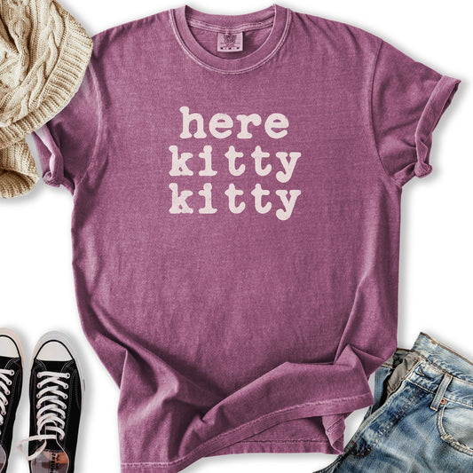 Here Kitty Kitty Relaxed Tee