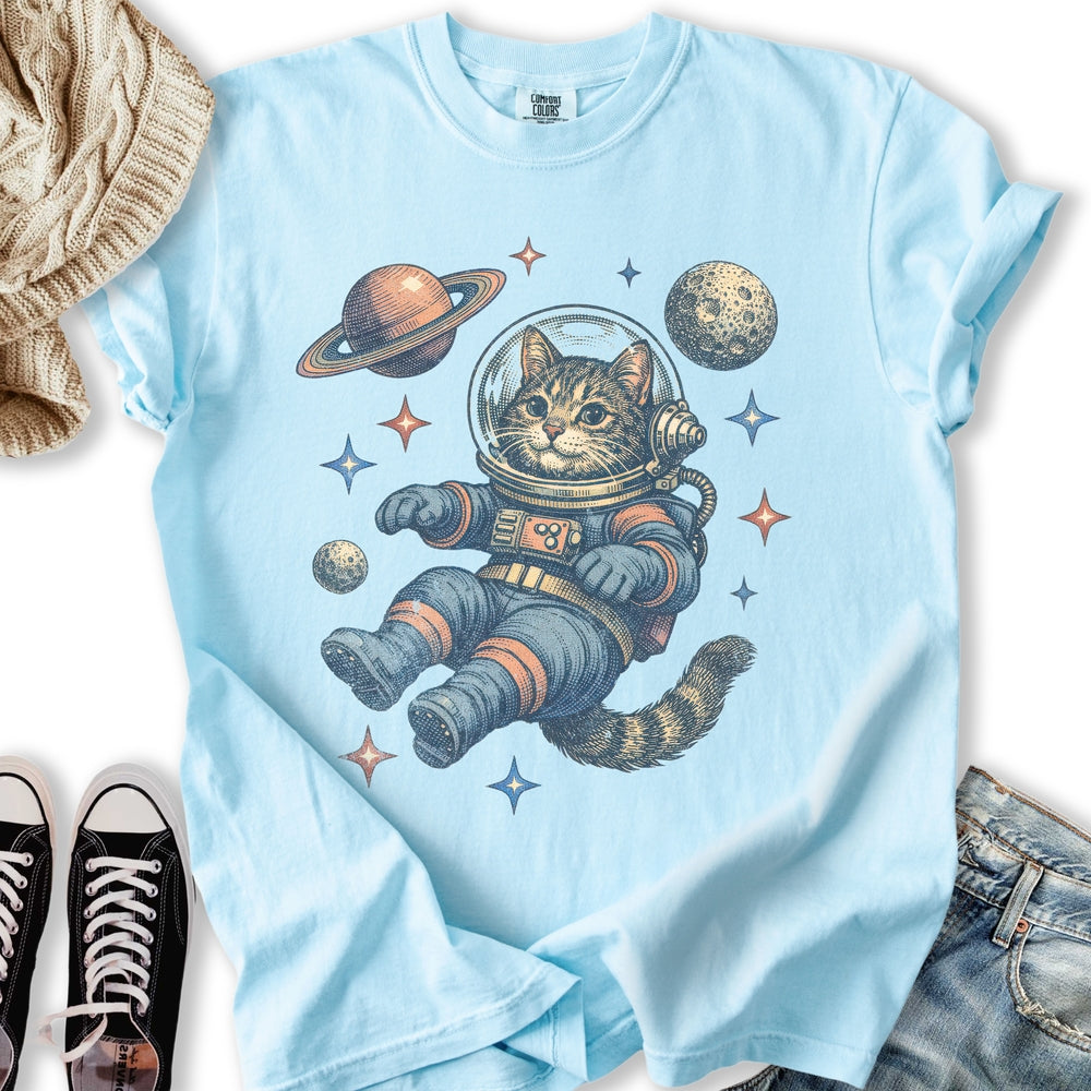 Retro Space Cat T-Shirt