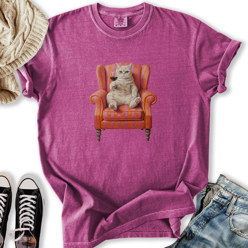 Exotic Shorthair Chair T-Shirt