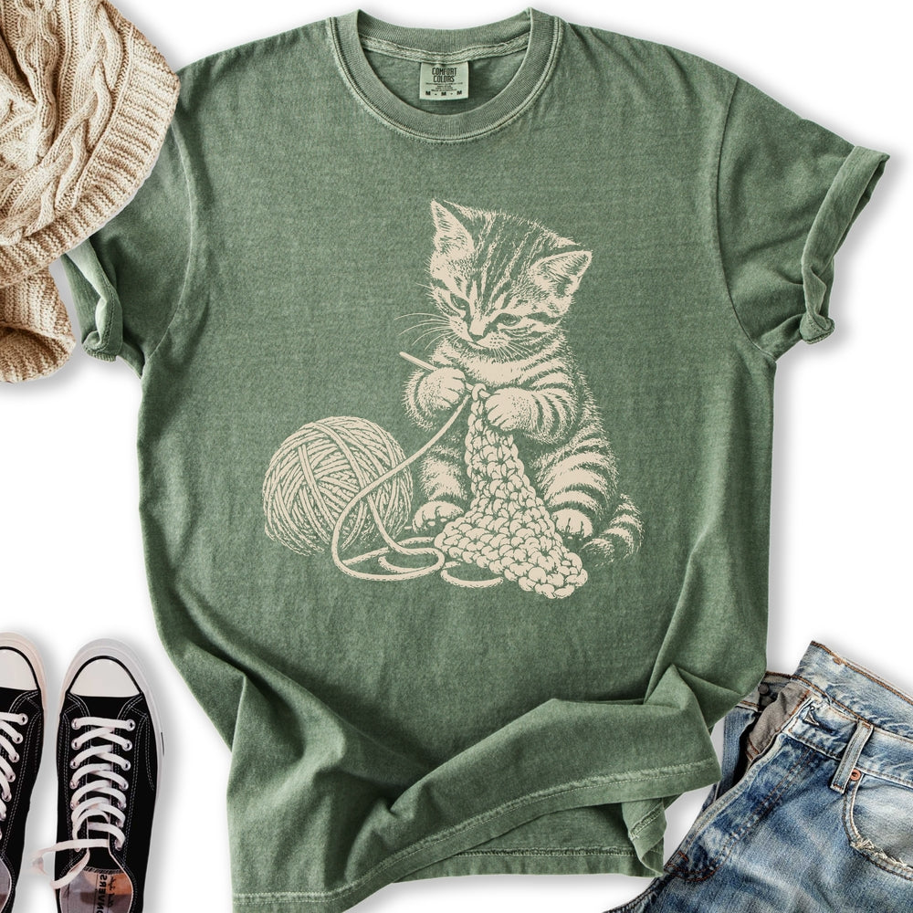 Crochet Kitten Relaxed Tee