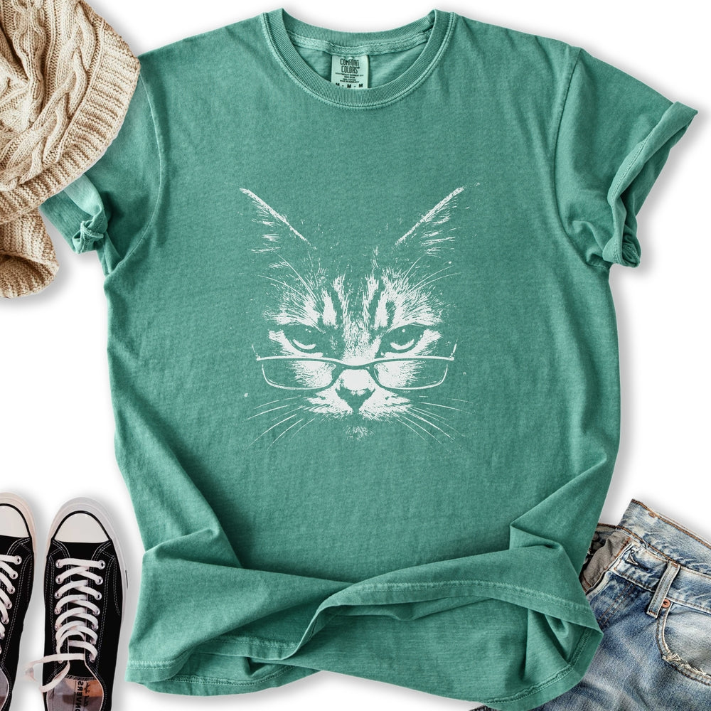 Cat Reader T-Shirt