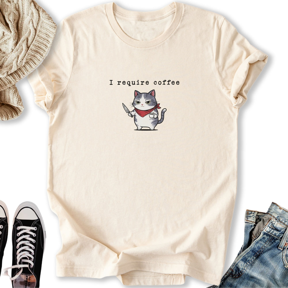 I Require Coffee Classic Tee