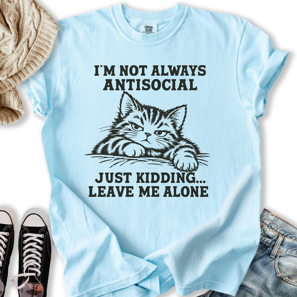 Not Always Antisocial Relaxed Tee