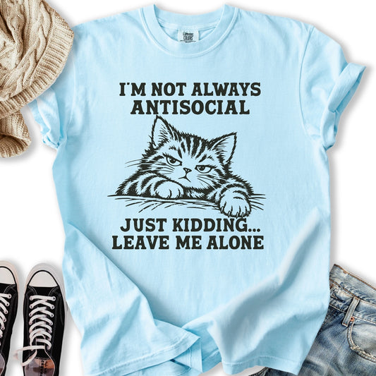 Not Always Antisocial Relaxed Tee