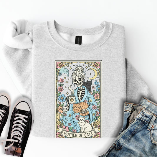 Mother of Cats Tarot Sweatshirt