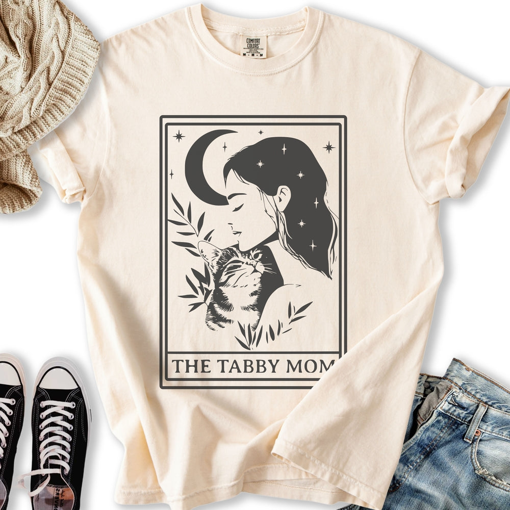 The Tabby Mom Tarot T-Shirt