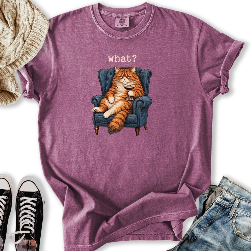 Grumpy Ginger Cat Relaxed Tee