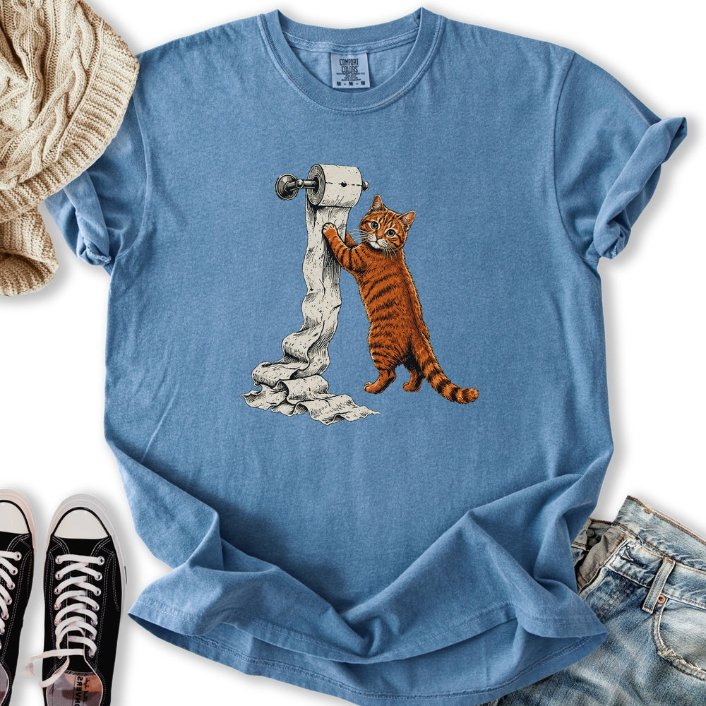 Paper Spinner Cat T-Shirt