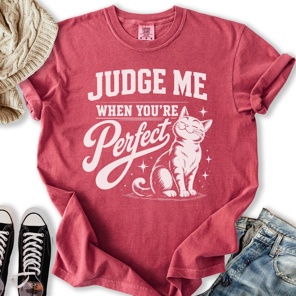 Judge Me Cat T-Shirt