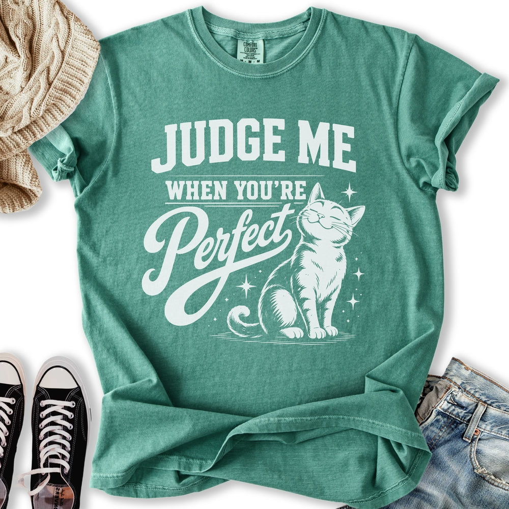 Judge Me Cat T-Shirt