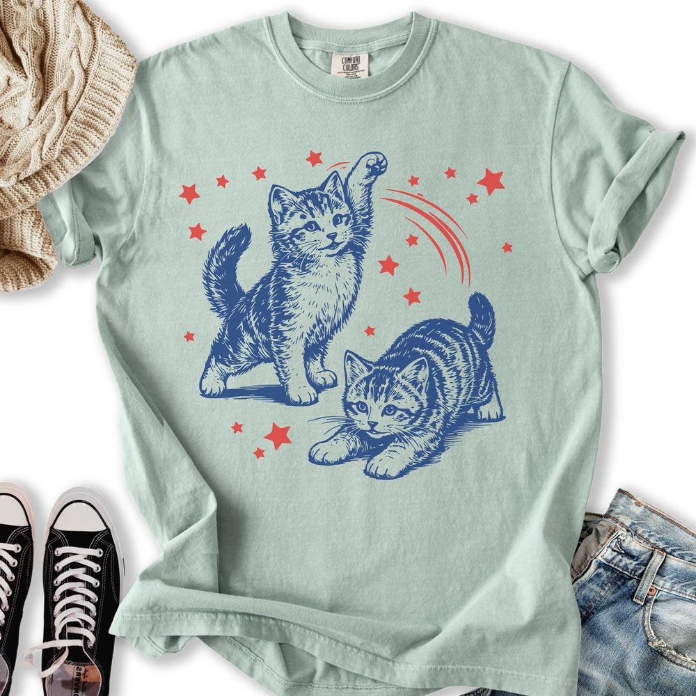 Patriotic Kittens T-Shirt