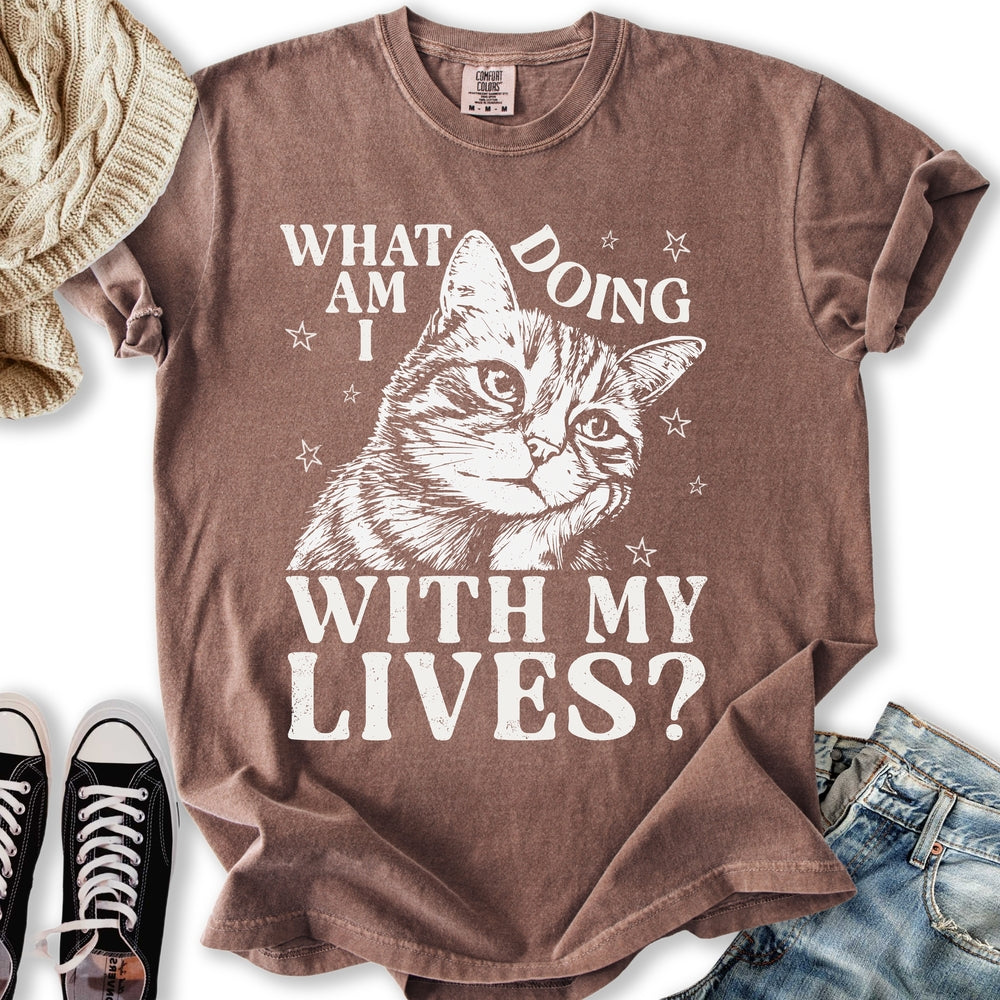 Nine Lives Cat T-shirt