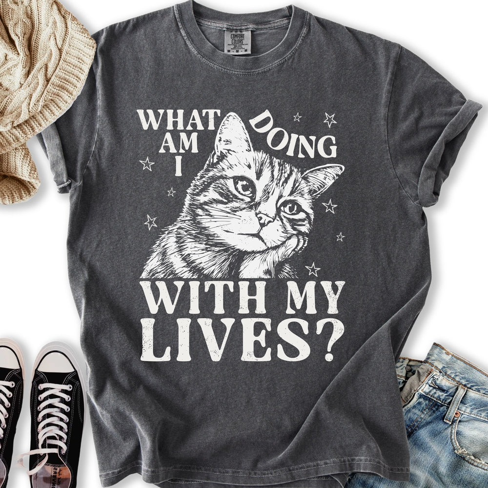 Nine Lives Cat T-shirt