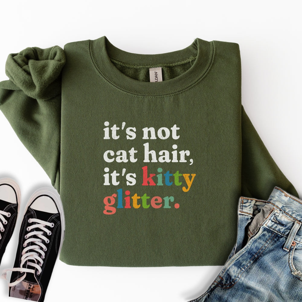 Kitty Glitter Sweatshirt