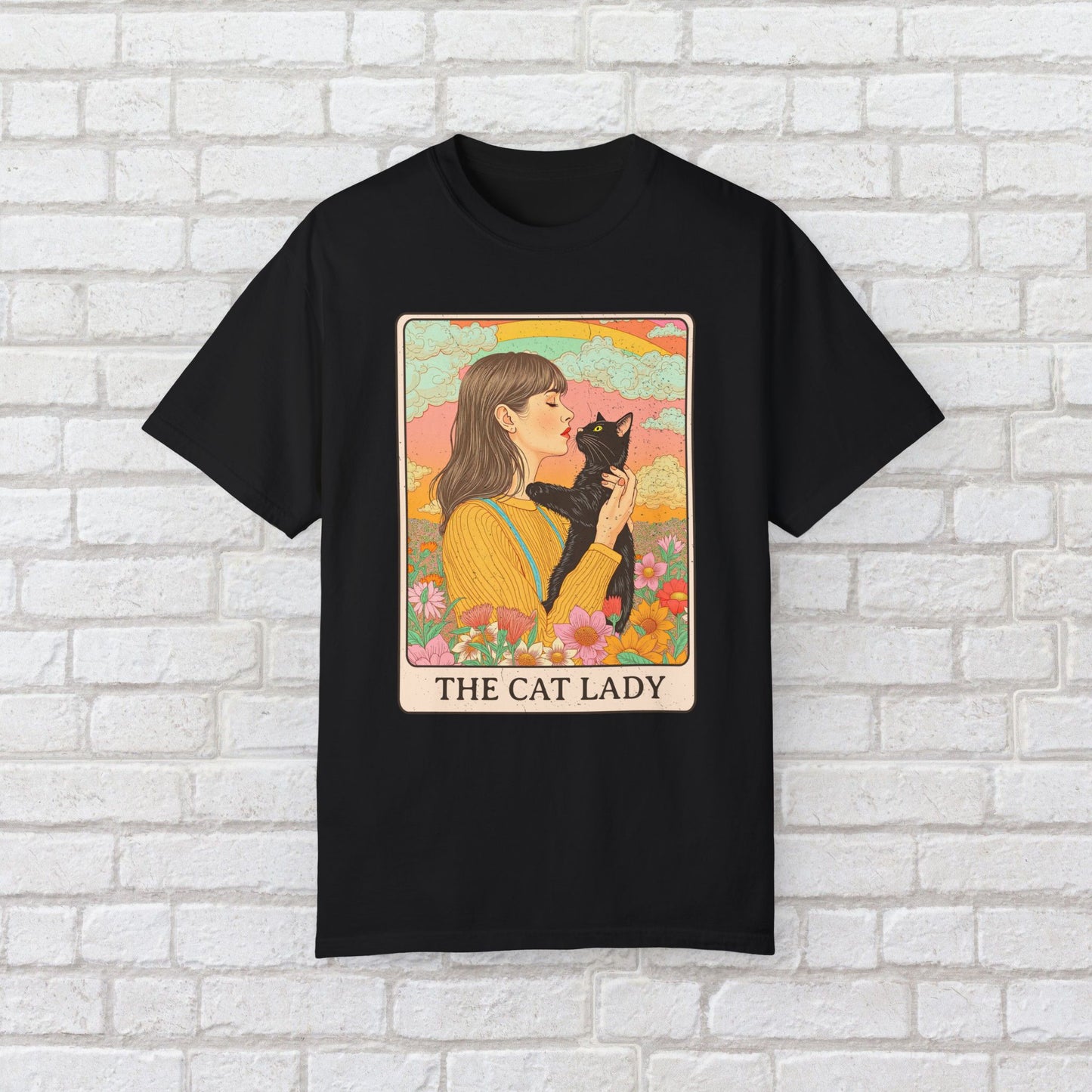 Black Cat Tarot T-shirt