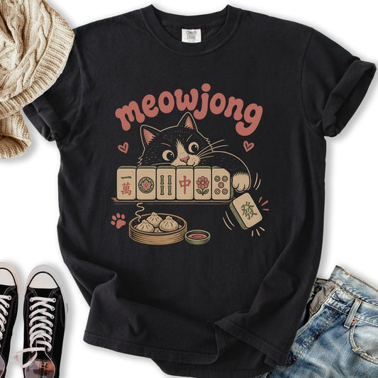 Meowjong & Dumplings T-Shirt