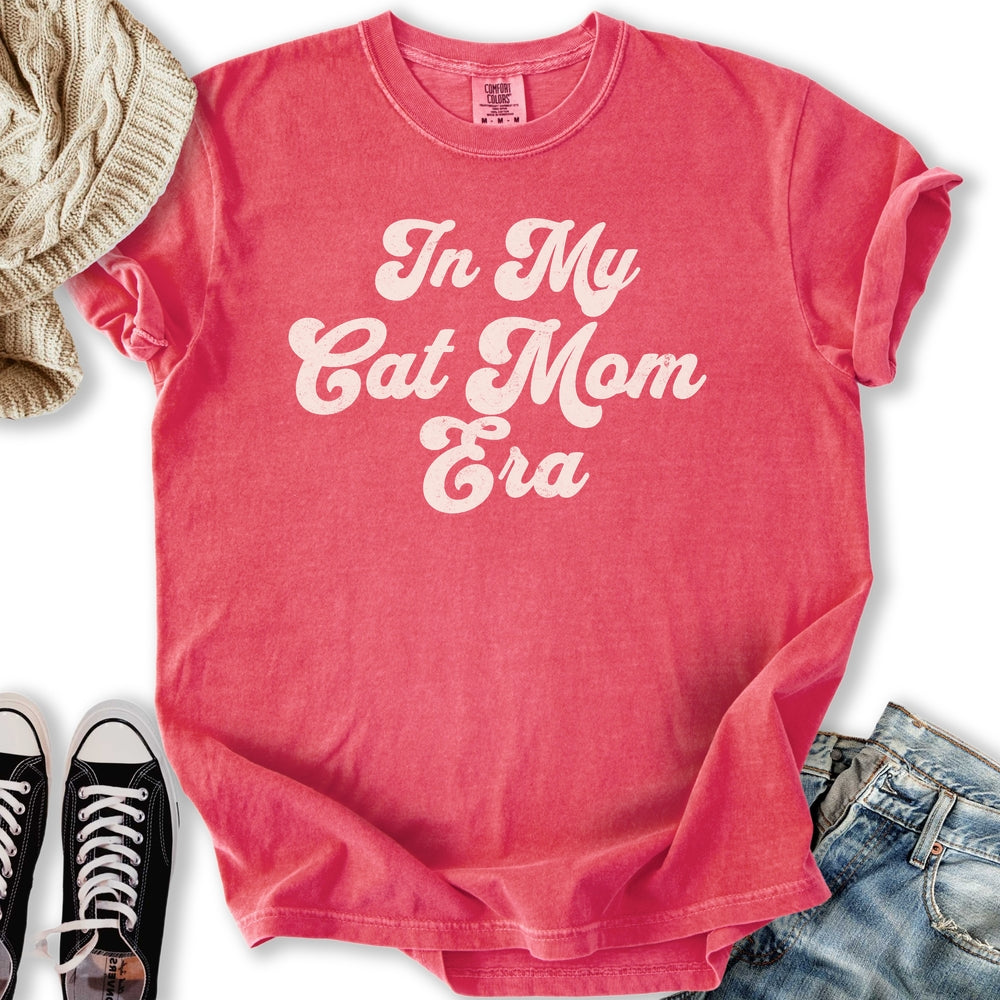 Cat Mom Era T-Shirt