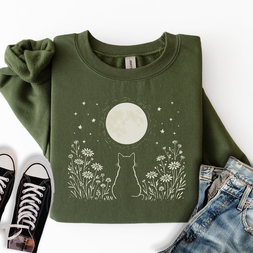 Kitten Moon Sweatshirt