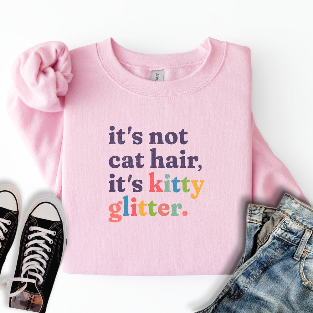 Kitty Glitter Sweatshirt