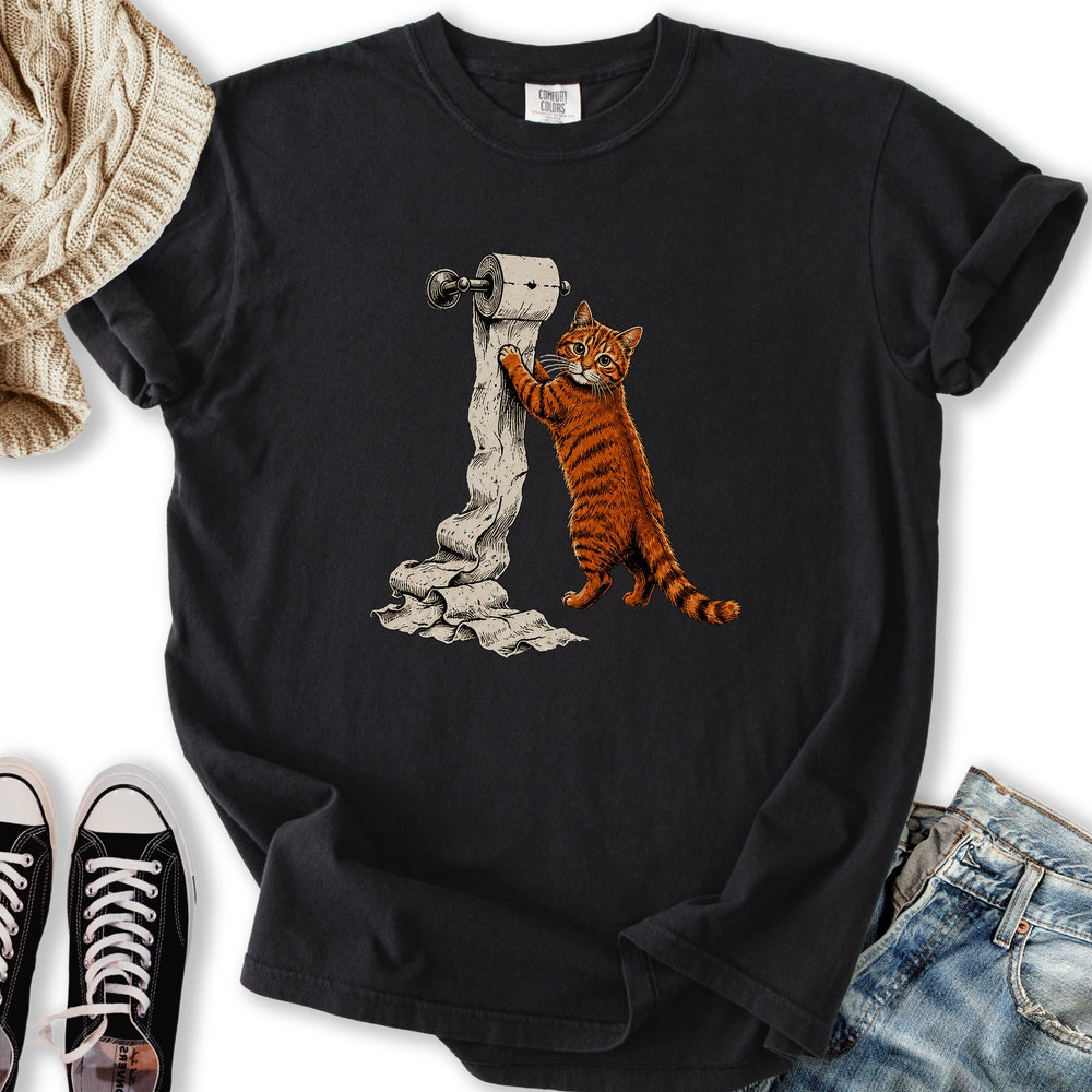 Paper Spinner Cat T-Shirt