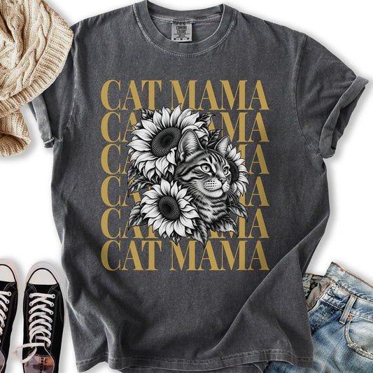 Vintage Cat Mama Relaxed Tee