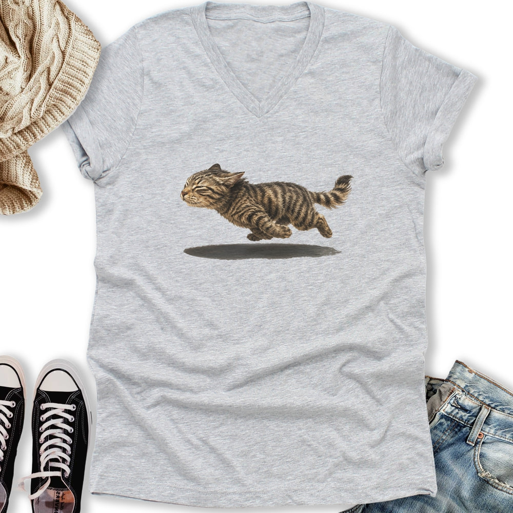 Zoomies V-Neck Tee
