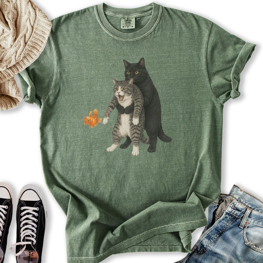 Cat Heimlich Goldfish T-Shirt