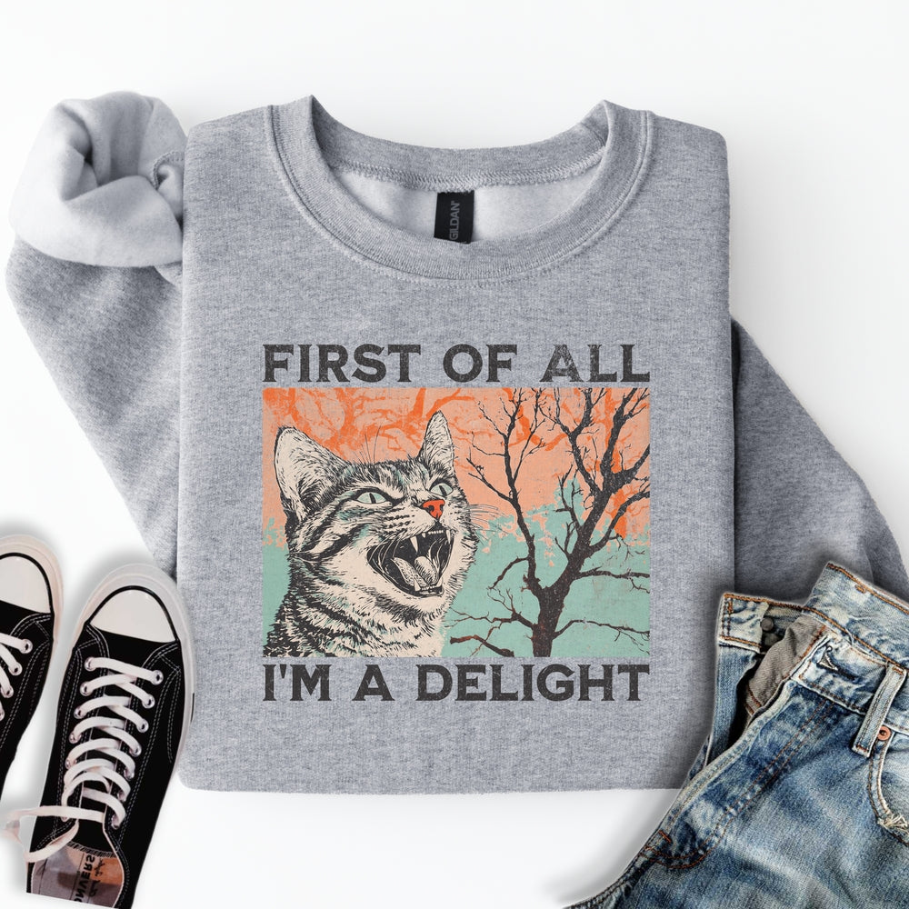 I'm A Delight Sweatshirt