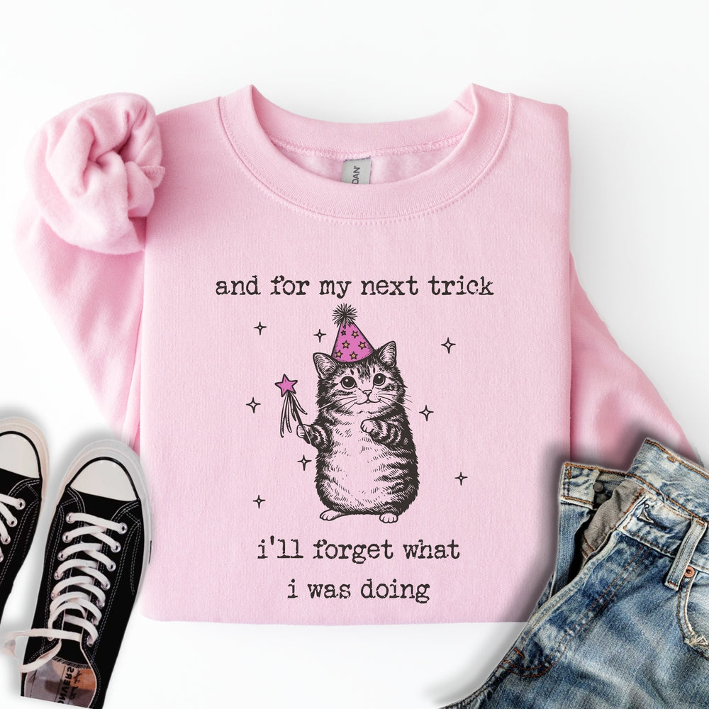 Forgetful Cat Sweatshirt