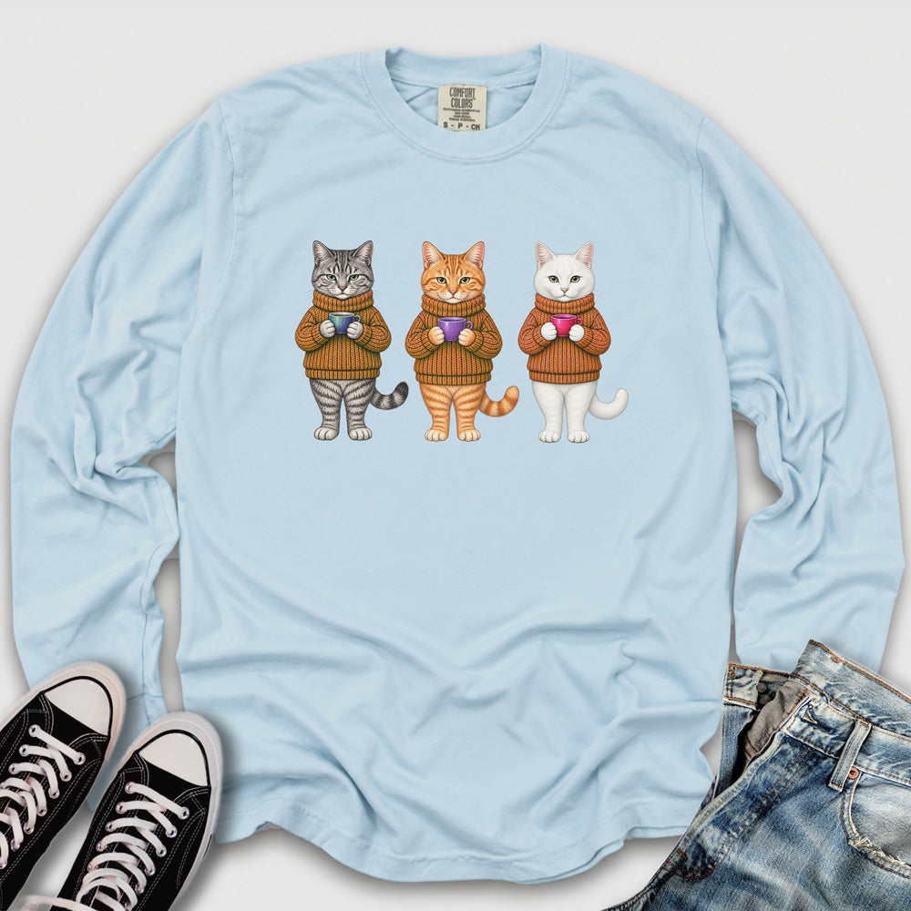 Cozy Cats Long Sleeve Tee