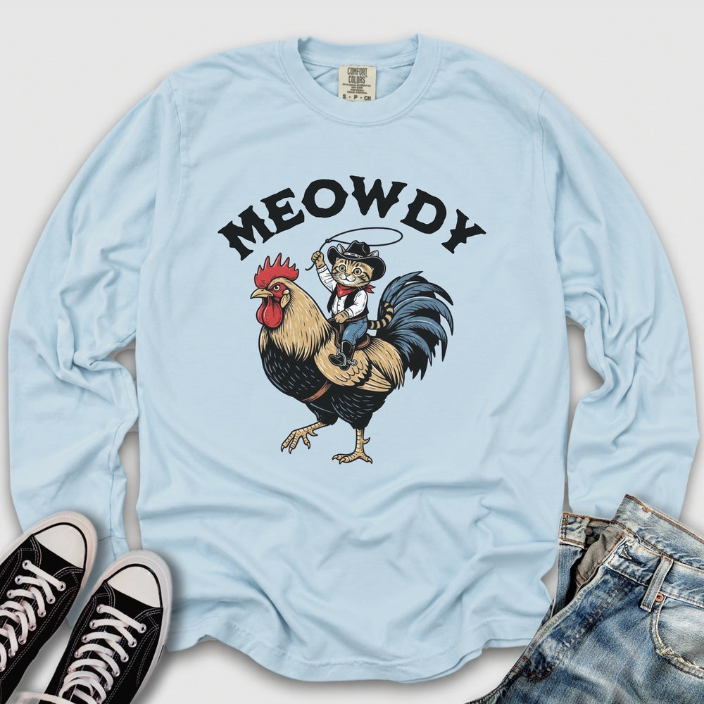 Meowdy Long Sleeve Tee