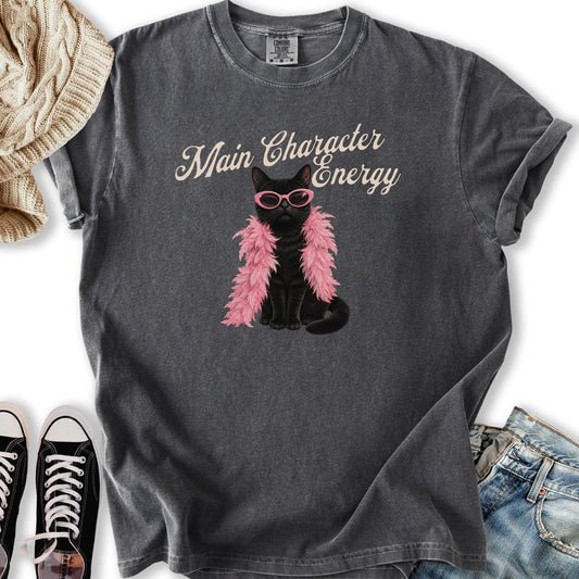 Main Character Black Cat T-Shirt