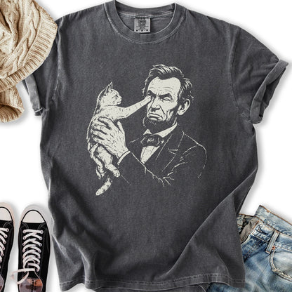Lincoln Cat Pat Relaxed Tee