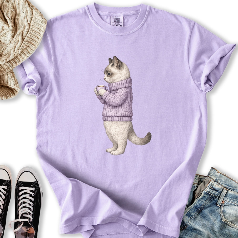 Cozy Ragdoll Cat T-Shirt