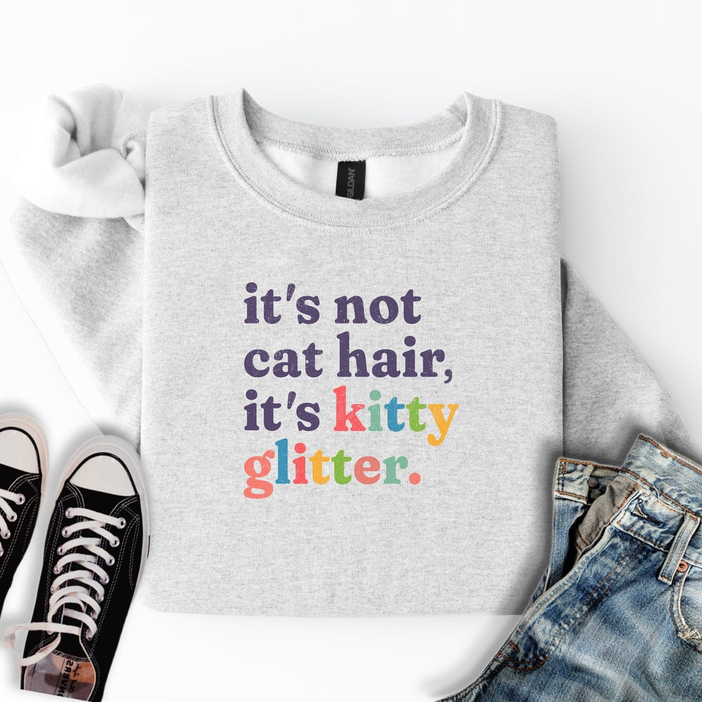 Kitty Glitter Sweatshirt