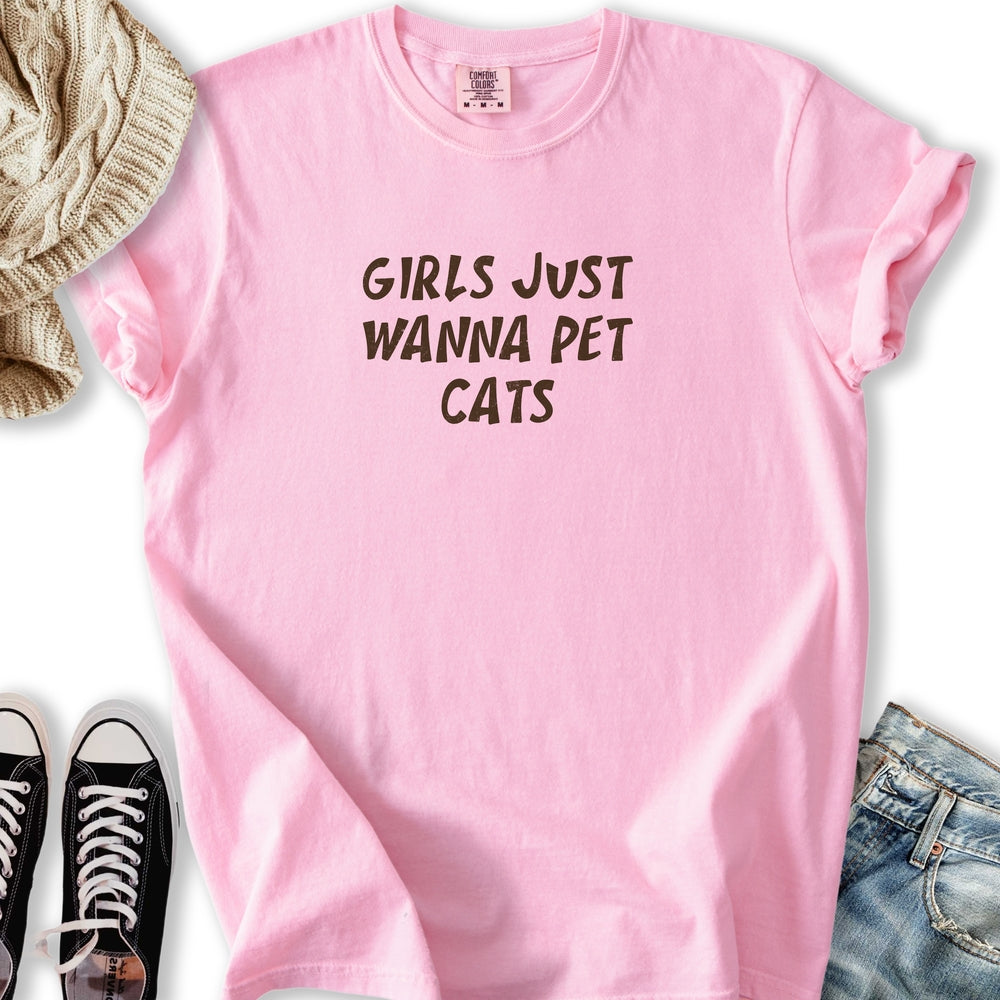 Wanna Pet Cats T-Shirt