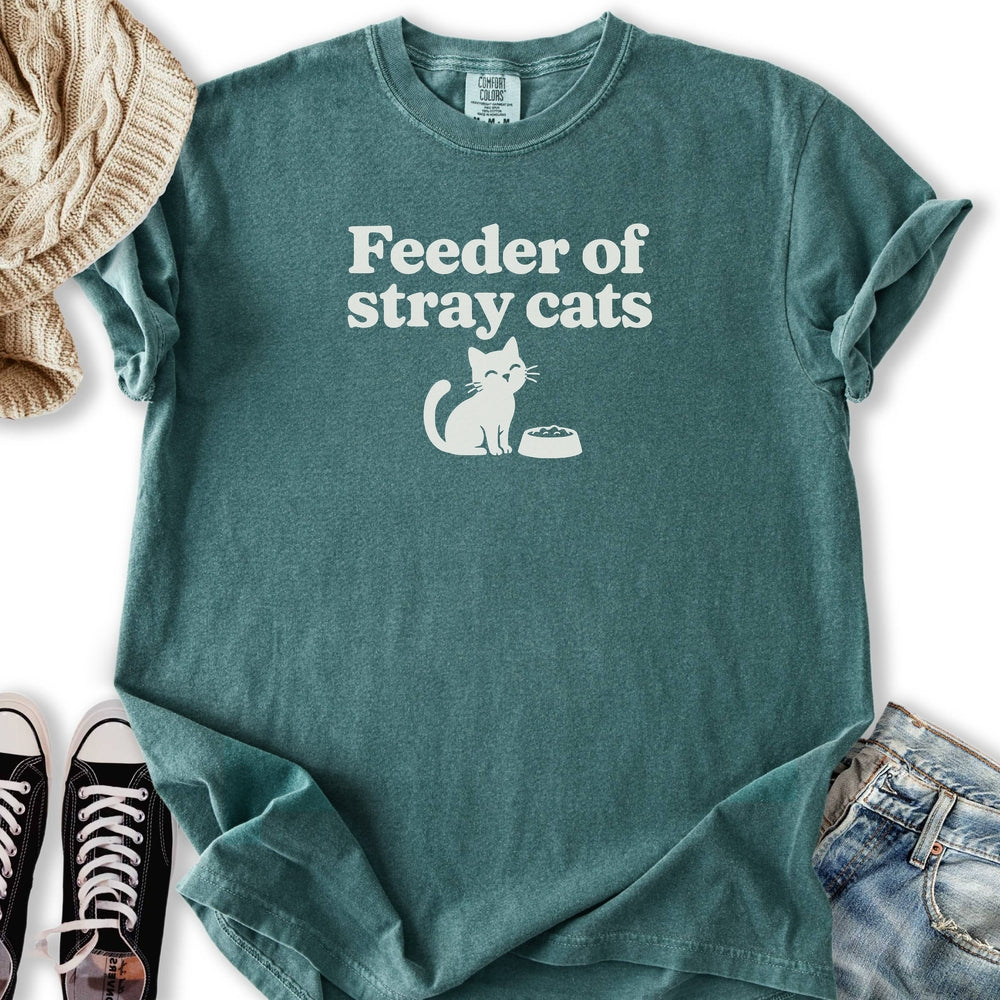 Stray Cat Feeder Relaxed Tee