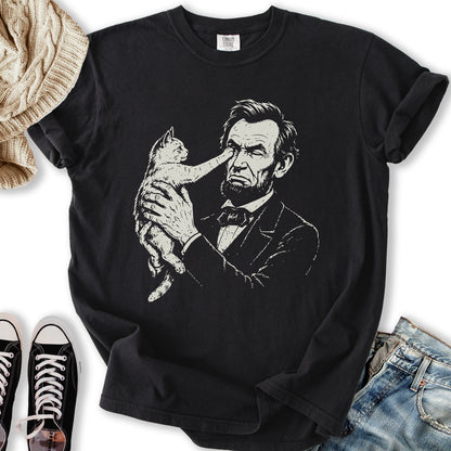 Lincoln Cat Pat Relaxed Tee