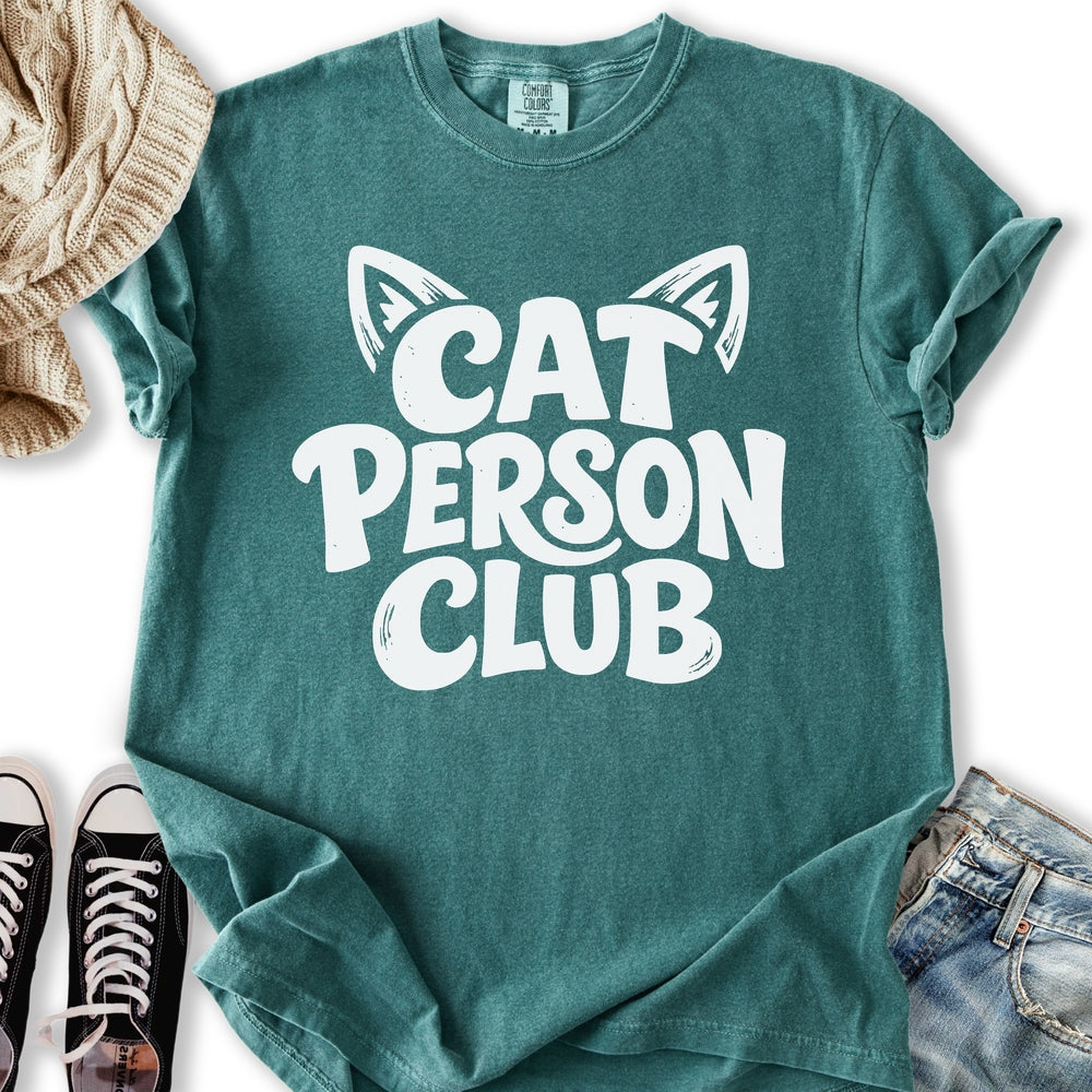 Cat Person Club T-Shirt